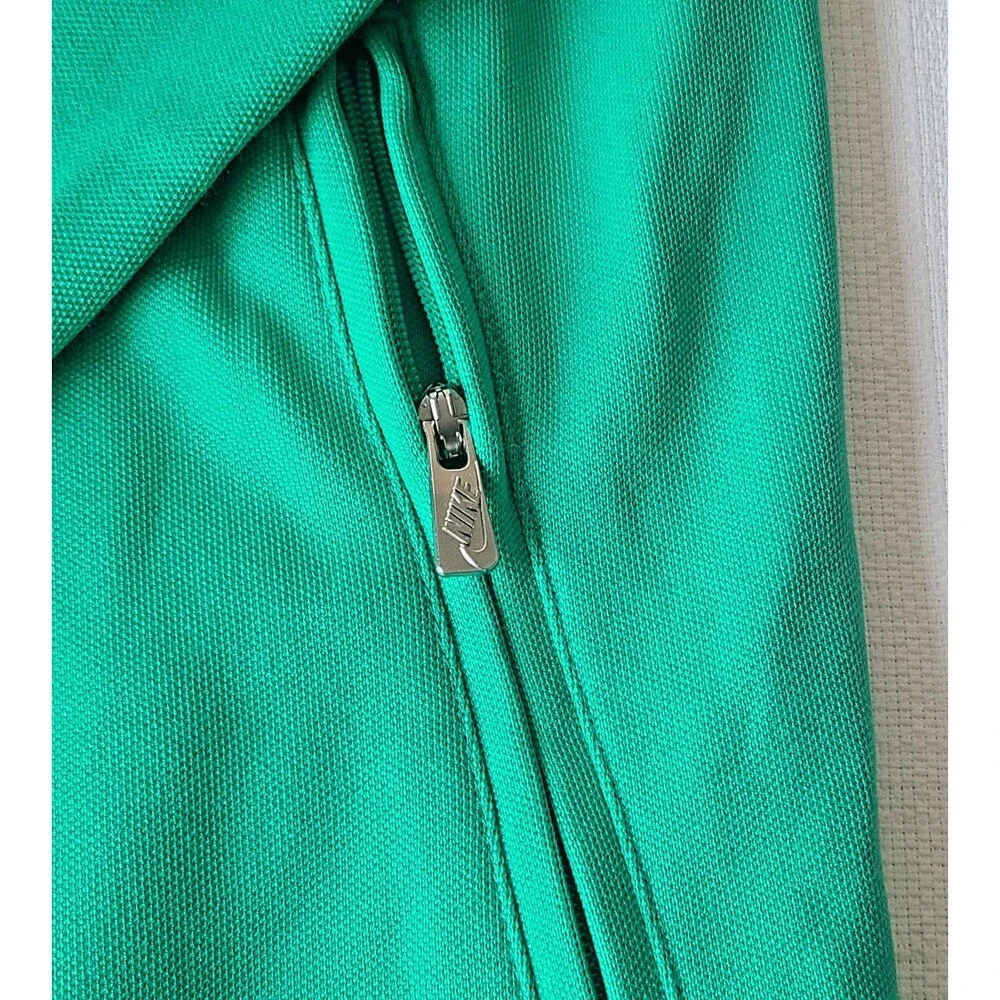 Nike Sportswear Mens Large Track Jacket Green Yellow Full Zip NWT 2009 370404